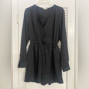 Loft black romper